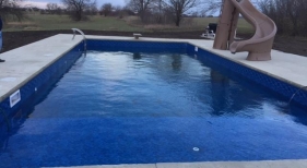 20x44 Inground Pool with Water Slide