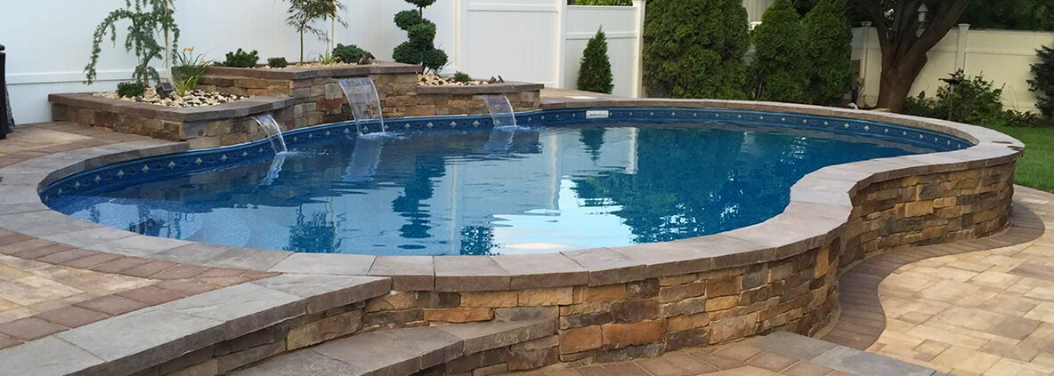 Radiant Pools, How Much Does It Cost To Put A Semi Inground Pool In